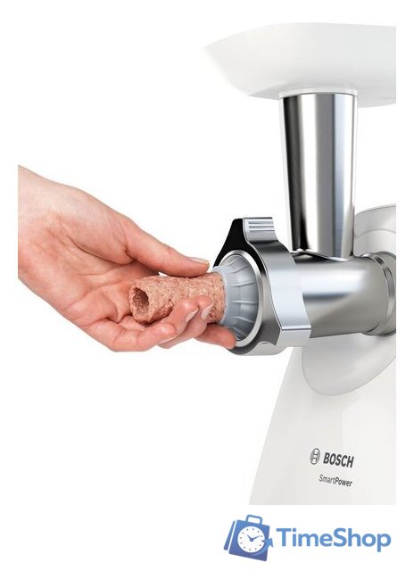 Мясорубка Bosch MFW2520W - Изображение №5 — Интернет-магазин Time-Shop