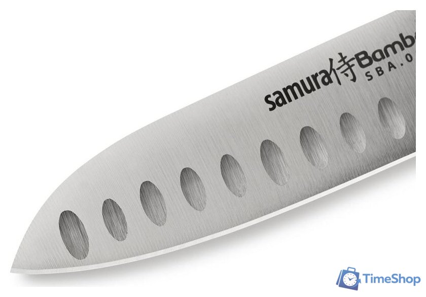 Кухонный нож Samura Bamboo SBA-0093 - Изображение №4 — Интернет-магазин Time-Shop