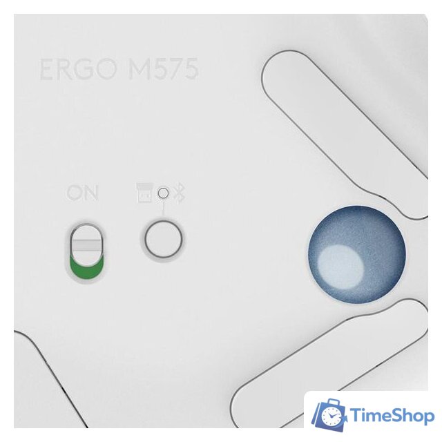 Мышь Logitech MX Ergo M575 (белый) - Изображение №8 — Интернет-магазин Time-Shop