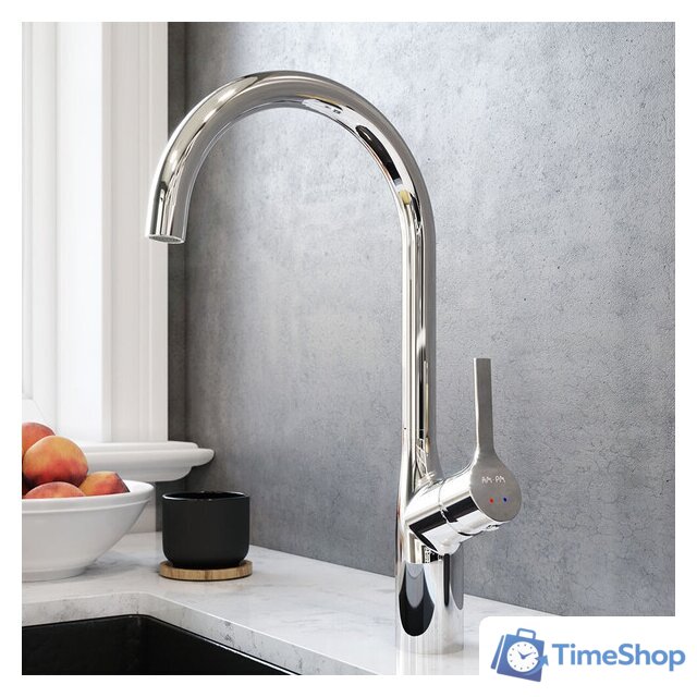 Смеситель AM.PM Spike F9S07000 (хром) - Изображение №3 — Интернет-магазин Time-Shop