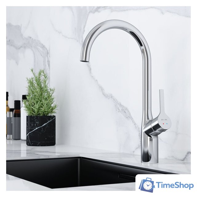 Смеситель AM.PM Spike F9S07000 (хром) - Изображение №6 — Интернет-магазин Time-Shop