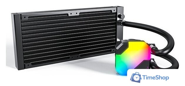 Система жидкостного охлаждения для процессора Montech HyperFlow ARGB 240 (черный) - Изображение №3 — Интернет-магазин Time-Shop