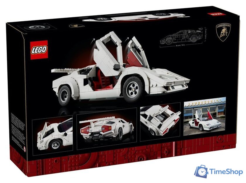 Конструктор LEGO Icons 10337 Lamborghini Countach 5000 Quattrovalvole - Изображение №2 — Интернет-магазин Time-Shop