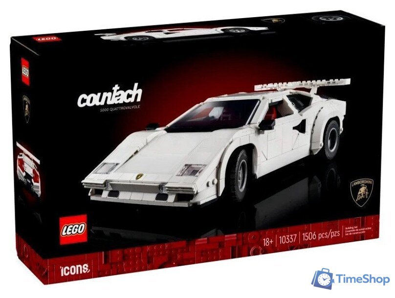 Конструктор LEGO Icons 10337 Lamborghini Countach 5000 Quattrovalvole - Изображение №1 — Интернет-магазин Time-Shop