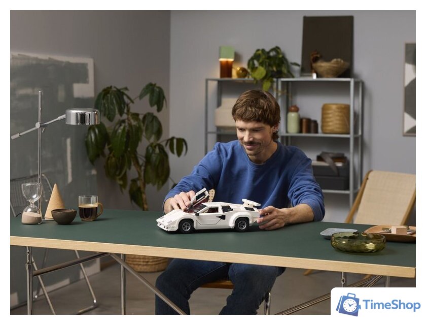 Конструктор LEGO Icons 10337 Lamborghini Countach 5000 Quattrovalvole - Изображение №10 — Интернет-магазин Time-Shop