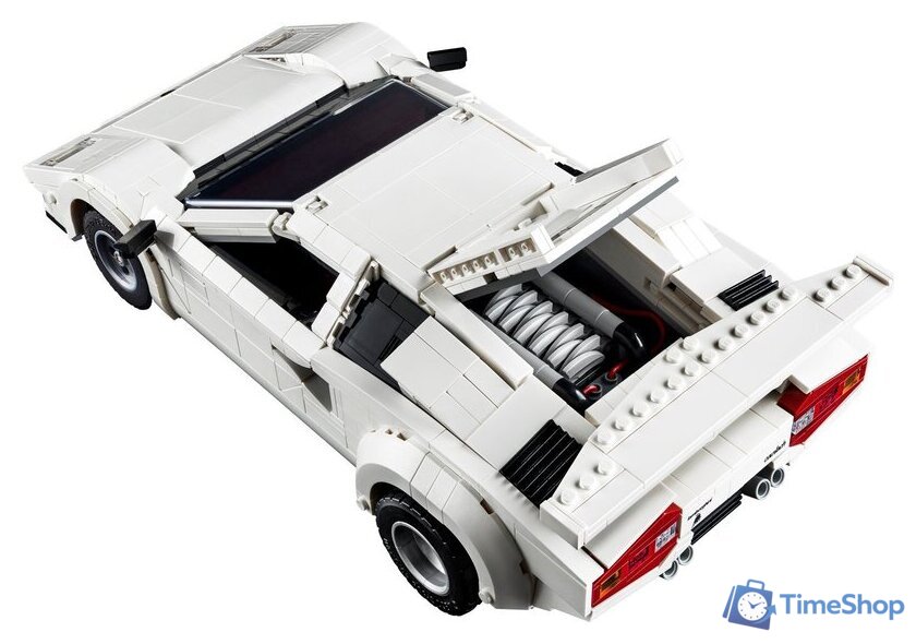 Конструктор LEGO Icons 10337 Lamborghini Countach 5000 Quattrovalvole - Изображение №9 — Интернет-магазин Time-Shop