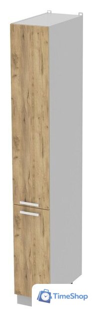 Шкаф-пенал Интерлиния Компо НШП-№1-2145 (дуб золотой/дуб золотой) - Изображение №1 — Интернет-магазин Time-Shop