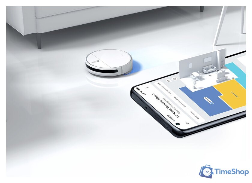 Робот-пылесос Xiaomi Mi Robot Vacuum-Mop 2 STYTJ03ZHM (международная версия) - Изображение №15 — Интернет-магазин Time-Shop