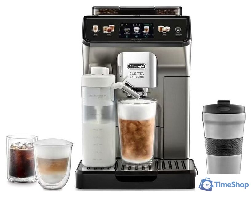 Кофемашина DeLonghi Eletta Explore ECAM450.86.T - Изображение №1 — Интернет-магазин Time-Shop