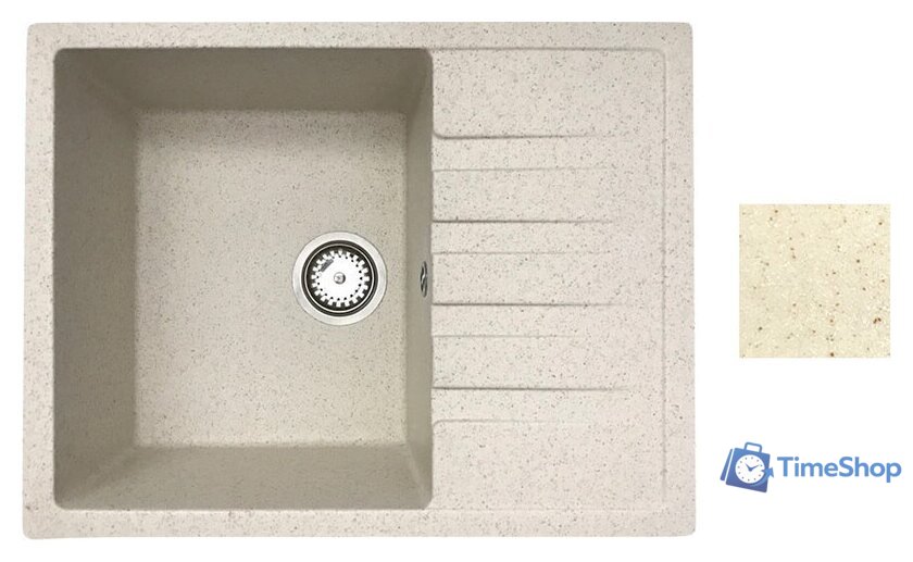 Кухонная мойка БелЭворс Vega (бежевый) - Изображение №1 — Интернет-магазин Time-Shop