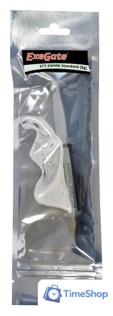 Термопаста ExeGate ETТ-2WMK Standard EX282352RUS (8 г) - Изображение №2 — Интернет-магазин Time-Shop