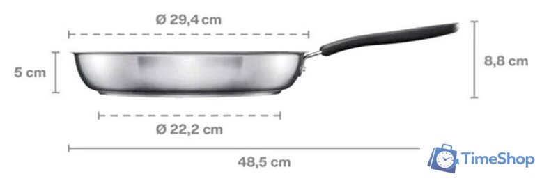 Сковорода Fiskars Functional Form 1072312 - Изображение №6 — Интернет-магазин Time-Shop