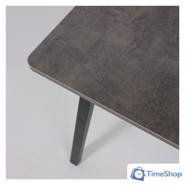 Кухонный стол Мамадома Tirk radial-94 раздвижной 94-126х64 (дымчатая керамика/черный) - Изображение №11 — Интернет-магазин Time-Shop