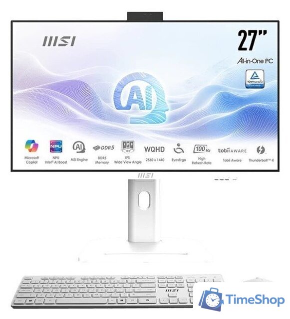 Моноблок MSI Modern AM273QP AI 1UM-095XRU - Изображение №1 — Интернет-магазин Time-Shop