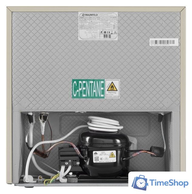 Однокамерный холодильник MAUNFELD MFF50BG - Изображение №12 — Интернет-магазин Time-Shop