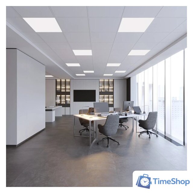 Светодиодная панель Arlight DL-TITAN-FRAMELESS-S600x600-40W Day4000 WH 047923 - Изображение №6 — Интернет-магазин Time-Shop