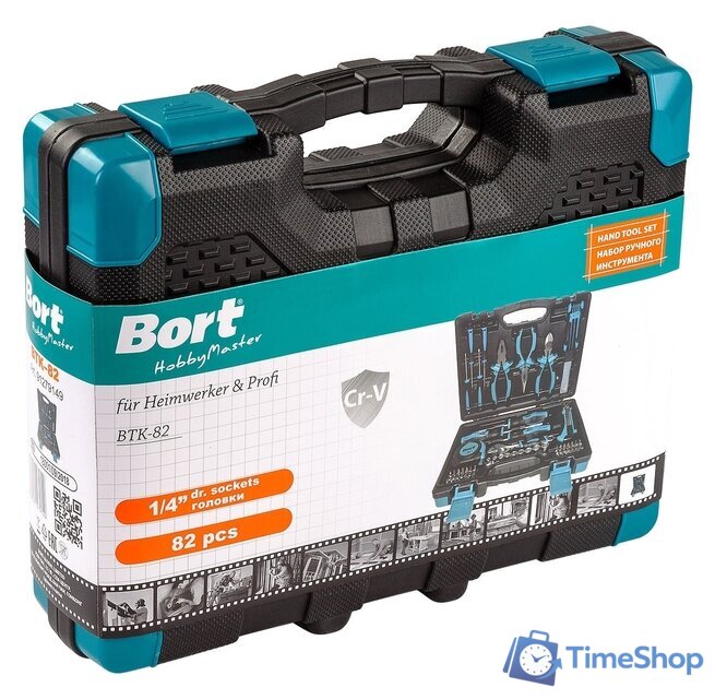 Набор домашнего мастера Bort BTK-82 (82 предмета) - Изображение №7 — Интернет-магазин Time-Shop