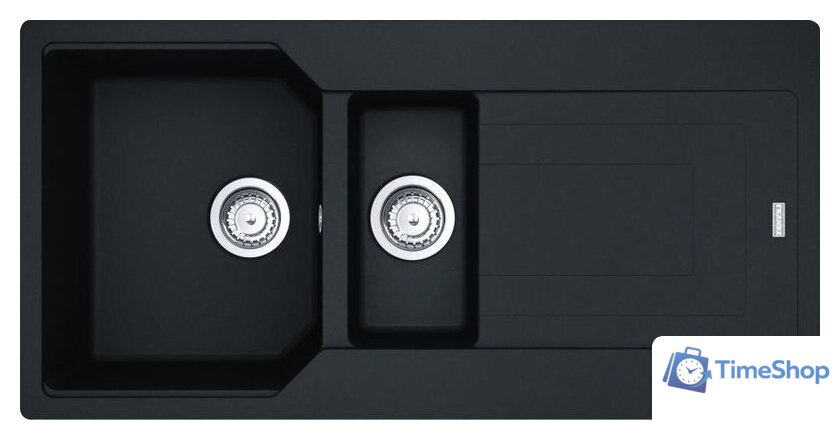 Кухонная мойка Franke Urban UBG 651-100 114.0687.305 (матовый черный) - Изображение №1 — Интернет-магазин Time-Shop