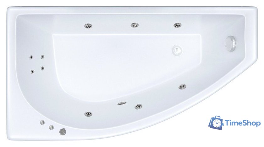 Ванна Triton Бэлла 140x77 Экстра Стандарт Flat R (с гидромассажем) - Изображение №1 — Интернет-магазин Time-Shop