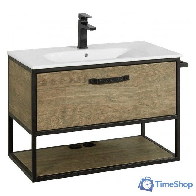  Акватон Тумба с умывальником Лофт Ф 80 1A2424K0LTDY0 - Изображение №1 — Интернет-магазин Time-Shop