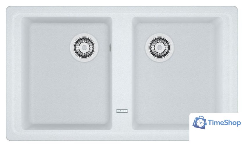 Кухонная мойка Franke Basis BFG 620-34-34 114.0676.270 (снежно-белый) - Изображение №1 — Интернет-магазин Time-Shop