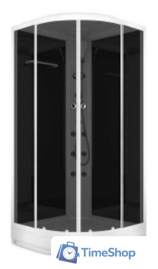 Душевая кабина Domani-Spa Delight 88 (черный/тонированное стекло) - Изображение №1 — Интернет-магазин Time-Shop