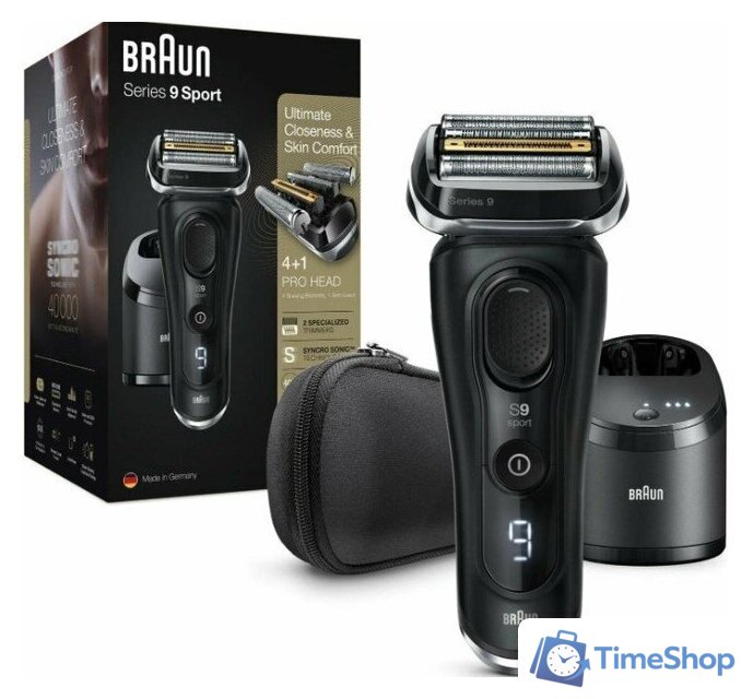 Электробритва Braun Series 9 9352cc Wet & Dry - Изображение №1 — Интернет-магазин Time-Shop