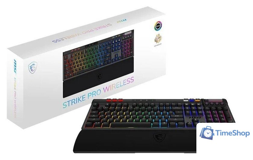 Клавиатура MSI Strike Pro Wireless - Изображение №6 — Интернет-магазин Time-Shop