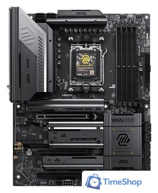 Материнская плата MSI MAG X870E Tomahawk Max WiFi - Изображение №1 — Интернет-магазин Time-Shop