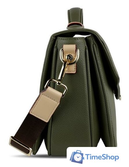 Женская сумка Bugatti Ella 49663484 (оливковый) - Изображение №6 — Интернет-магазин Time-Shop