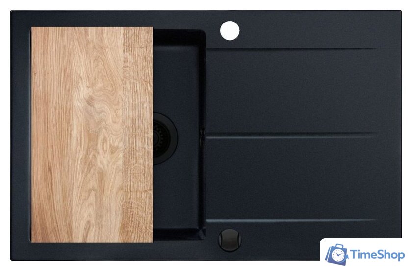 Кухонная мойка Berg Hobart BRQ1911BK - Изображение №2 — Интернет-магазин Time-Shop