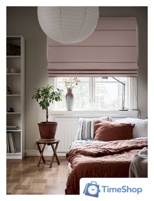 Римская штора Эскар Blackout 100x175 660672100175 (лиловый) - Изображение №3 — Интернет-магазин Time-Shop