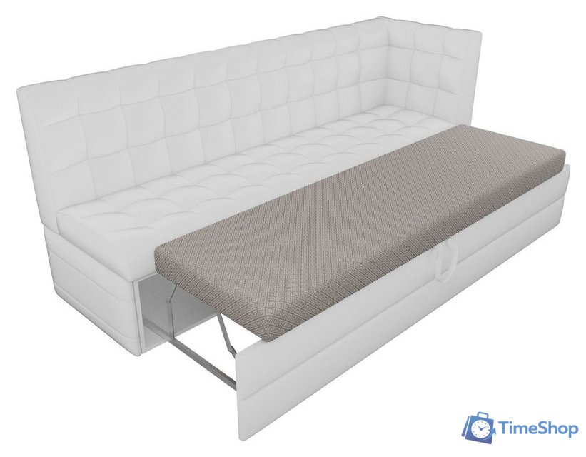 Угловой диван Лига диванов Бриз 100387 (белый) - Изображение №5 — Интернет-магазин Time-Shop