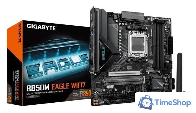 Материнская плата Gigabyte B850M Eagle WiFi7 - Изображение №4 — Интернет-магазин Time-Shop