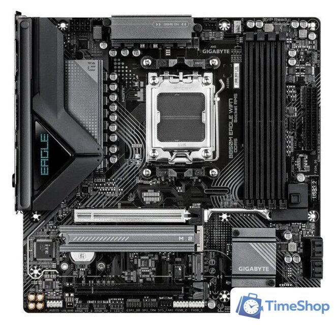 Материнская плата Gigabyte B850M Eagle WiFi7 - Изображение №1 — Интернет-магазин Time-Shop