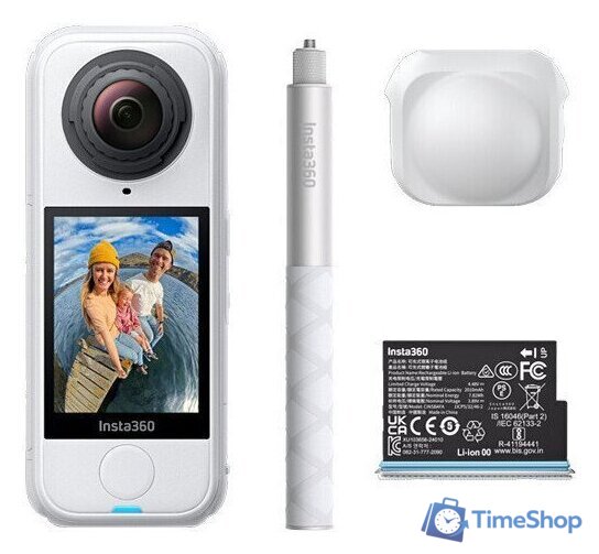 Экшен-камера Insta360 X4 Air Starter Bundle (белый) - Изображение №1 — Интернет-магазин Time-Shop