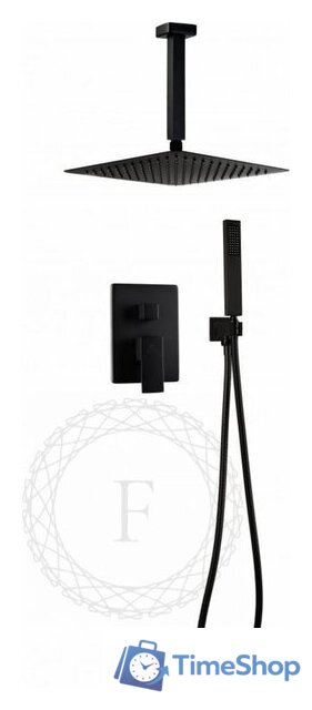 Душевая система  Filarete Fing FL1044 (черный матовый) - Изображение №1 — Интернет-магазин Time-Shop