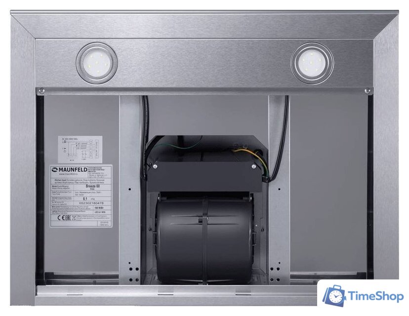 Кухонная вытяжка MAUNFELD Breeze 60 (нержавеющая сталь) - Изображение №4 — Интернет-магазин Time-Shop