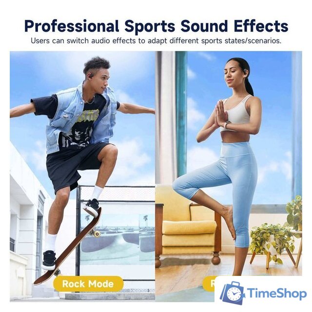 Наушники OneOdio OpenRock S (бежевый) - Изображение №5 — Интернет-магазин Time-Shop