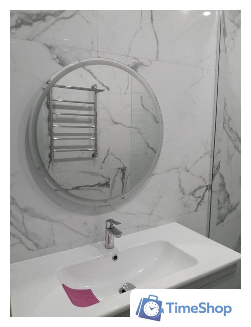  Пекам Зеркало Ring 1 80x80 ring1-80x80d (с подсветкой и сенсором на взмах руки) - Изображение №9 — Интернет-магазин Time-Shop