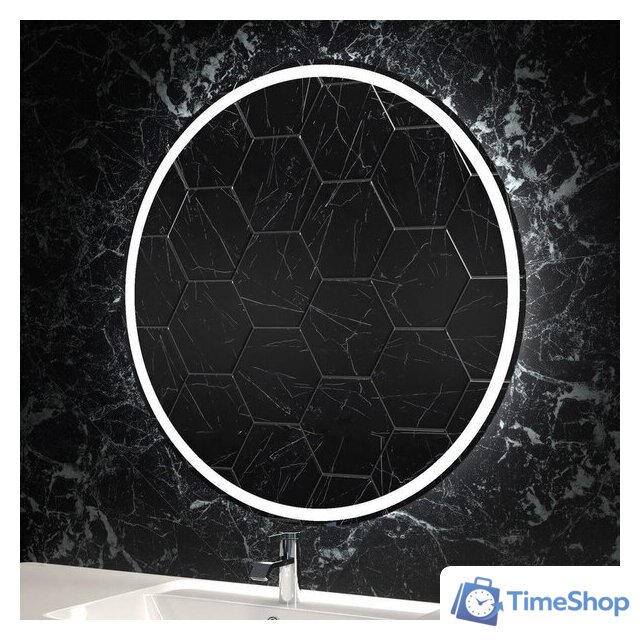  Пекам Зеркало Ring 1 80x80 ring1-80x80d (с подсветкой и сенсором на взмах руки) - Изображение №6 — Интернет-магазин Time-Shop