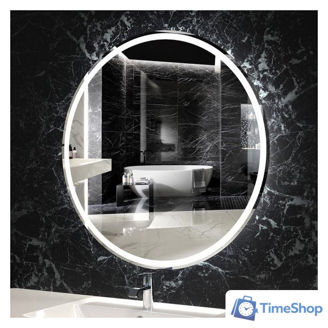  Пекам Зеркало Ring 1 80x80 ring1-80x80d (с подсветкой и сенсором на взмах руки) - Изображение №5 — Интернет-магазин Time-Shop
