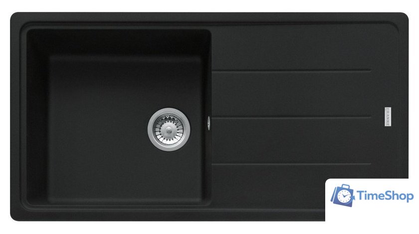 Кухонная мойка Franke Basis BFG 611-97 114.0676.291 (черный матовый) - Изображение №1 — Интернет-магазин Time-Shop