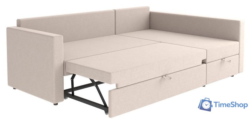 Угловой диван Mio Tesoro Тилаус длинный подлокотник (Сream) - Изображение №4 — Интернет-магазин Time-Shop