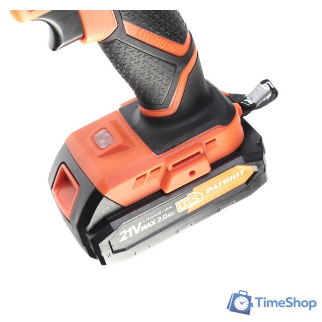 Дрель-шуруповерт Patriot BR 189 UES 180301549 (с 2-мя АКБ, кейс) - Изображение №14 — Интернет-магазин Time-Shop