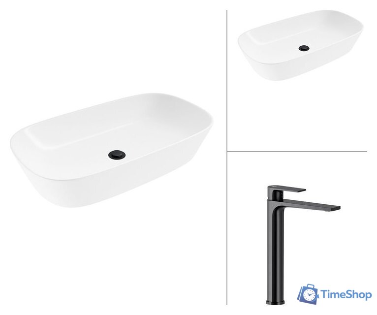 Умывальник Lauter 21393-70 + Reef 21CK8678BS - Изображение №1 — Интернет-магазин Time-Shop