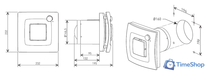 Осевой вентилятор Soler&Palau Silent Dual 300 5210641100 - Изображение №5 — Интернет-магазин Time-Shop
