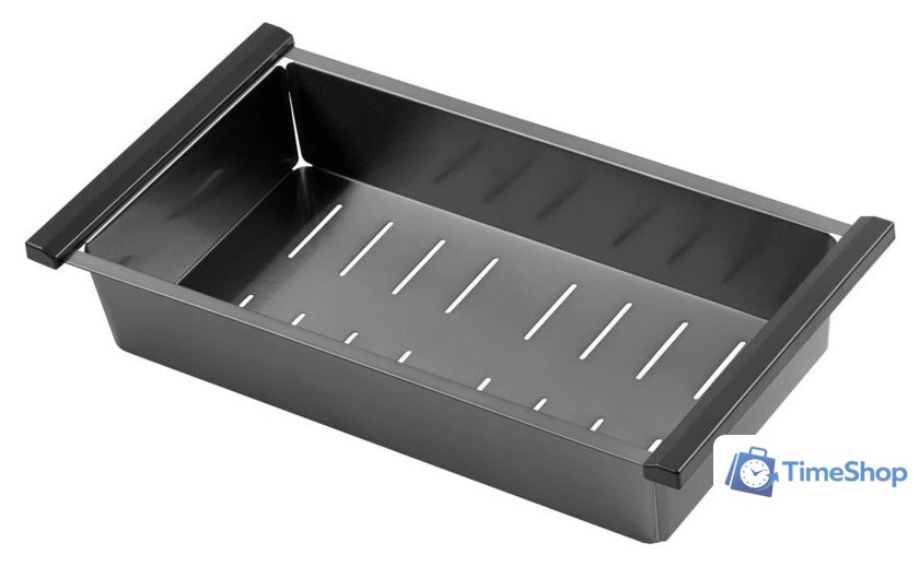 Кухонная мойка Roxen Simple 560220-70B PVD графит (с коландером и дозатором) - Изображение №4 — Интернет-магазин Time-Shop