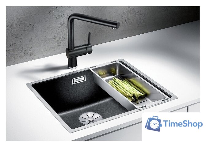 Кухонная мойка Blanco Subline 500-IF SteelFrame (антрацит) - Изображение №2 — Интернет-магазин Time-Shop