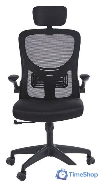 Офисное кресло CHAIRMAN CH633 (ткань, черный пластик/черный) - Изображение №1 — Интернет-магазин Time-Shop